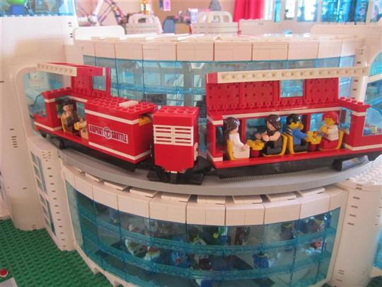 Monorail approaching terminal