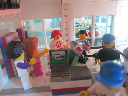 Longer lines at staffed check-in