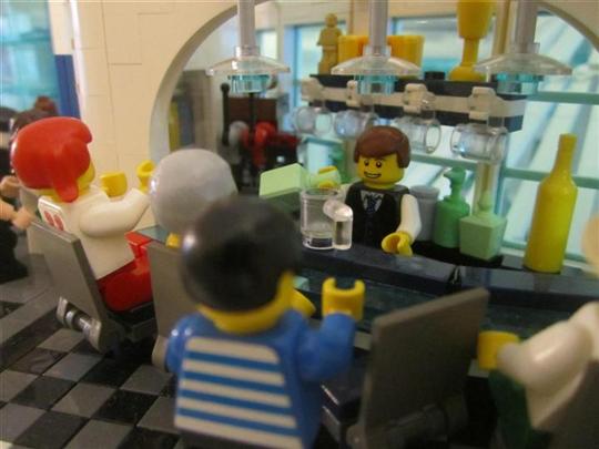 Minifig Club Level lounge