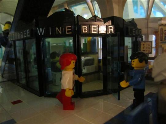 Duty Free LEGO shop